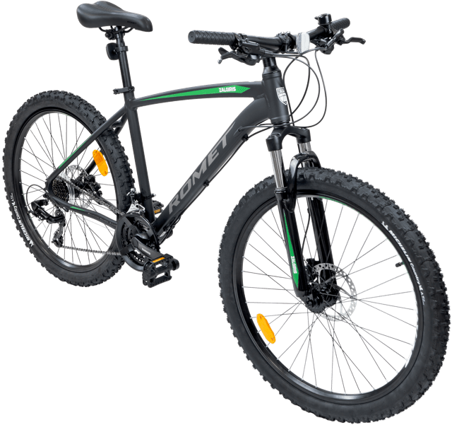 Romet ZALGIRIS R6 black-green bike