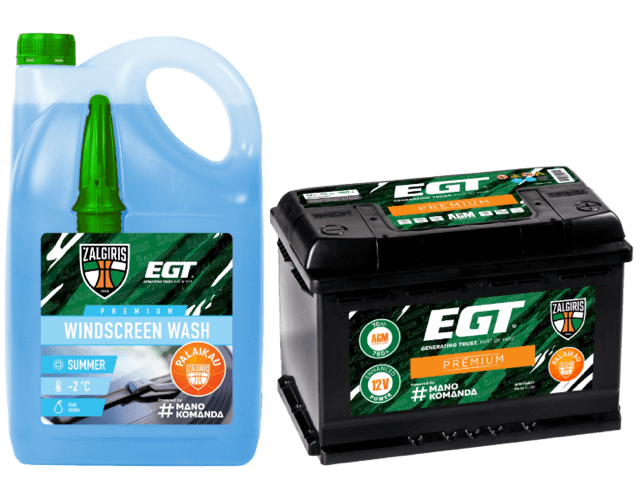 Zalgiris EGT products